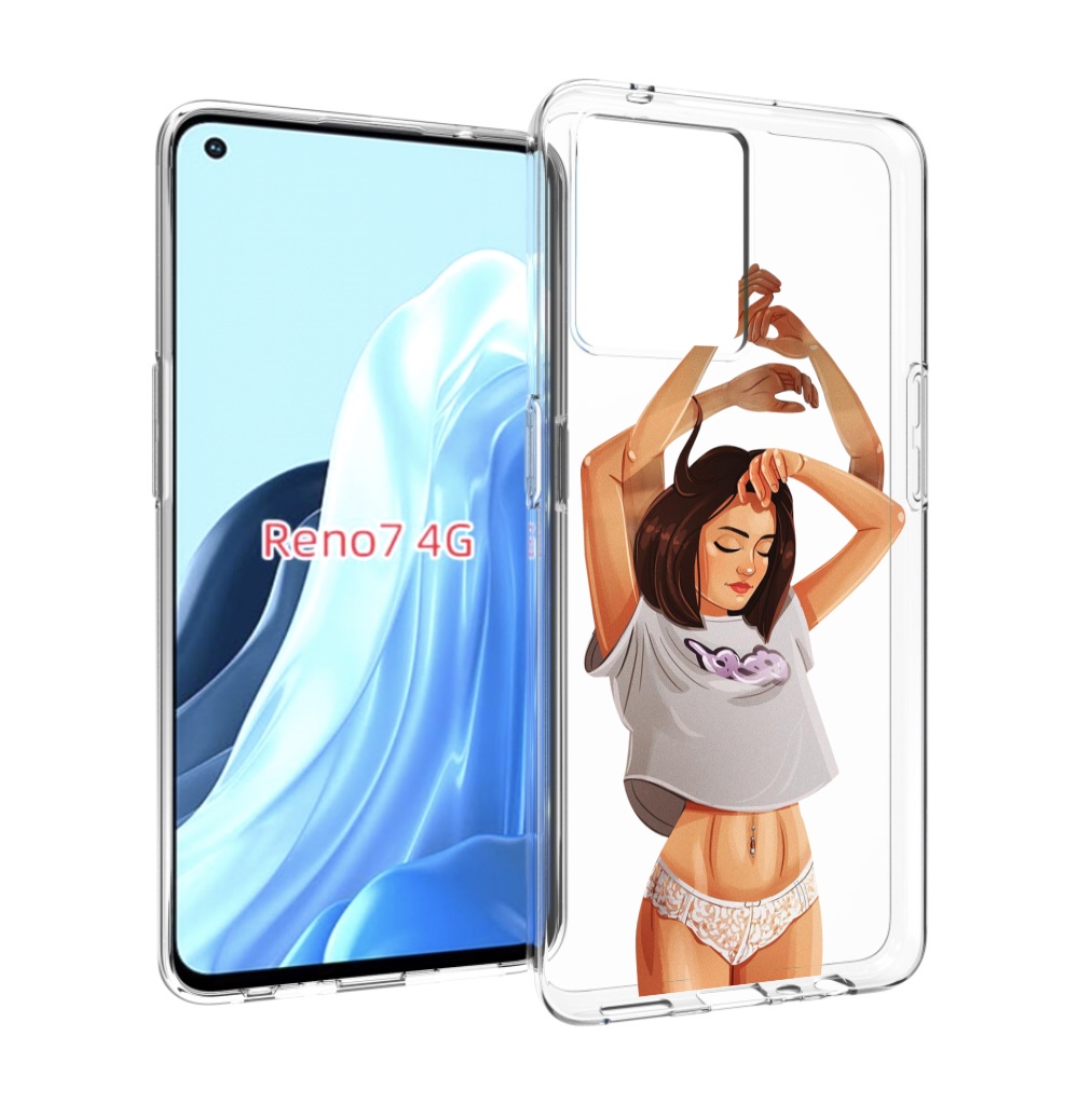 

Чехол MyPads много-рук женский для OPPO RENO 7 4G, Прозрачный, Tocco