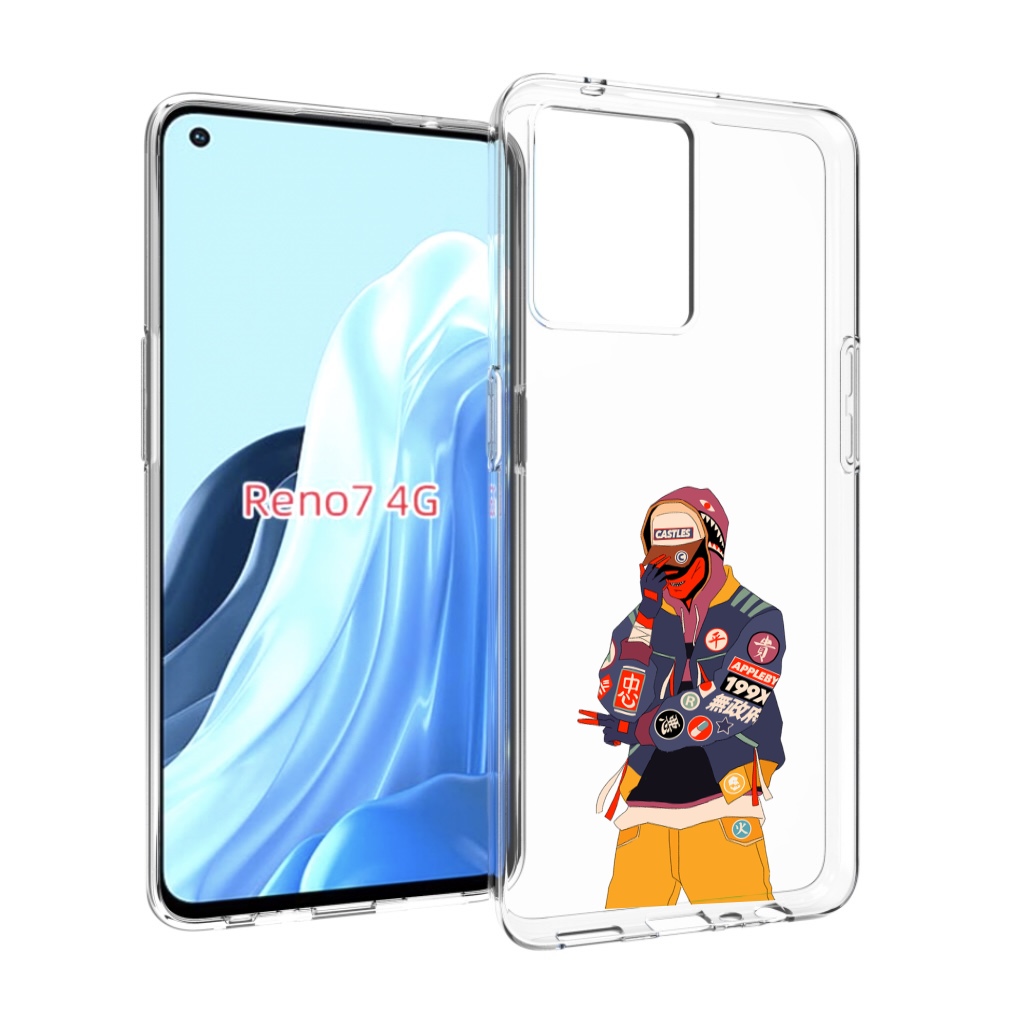 

Чехол MyPads модник для OPPO RENO 7 4G, Прозрачный, Tocco