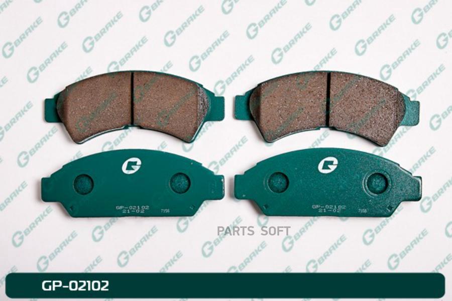 

Тормозные колодки GBRAKE GP02102