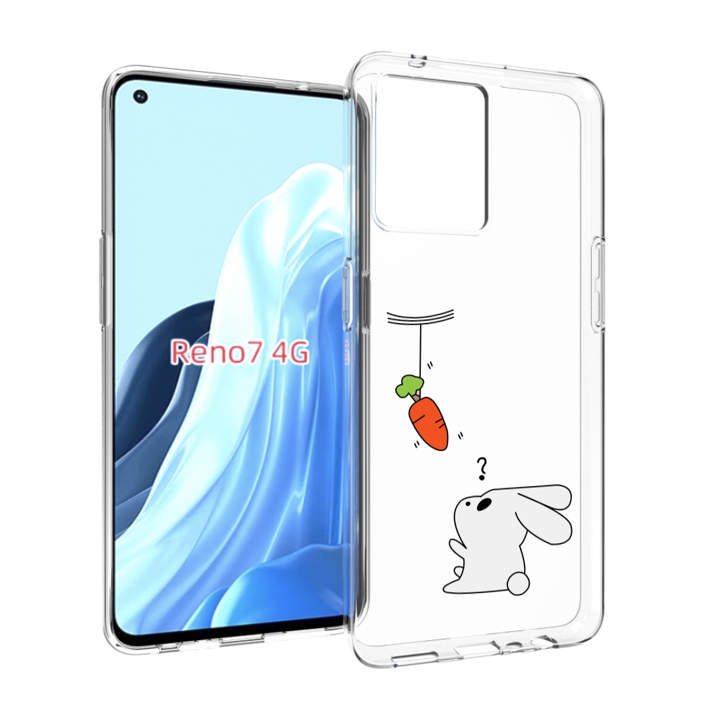 

Чехол MyPads морковка детский для OPPO RENO 7 4G, Прозрачный, Tocco
