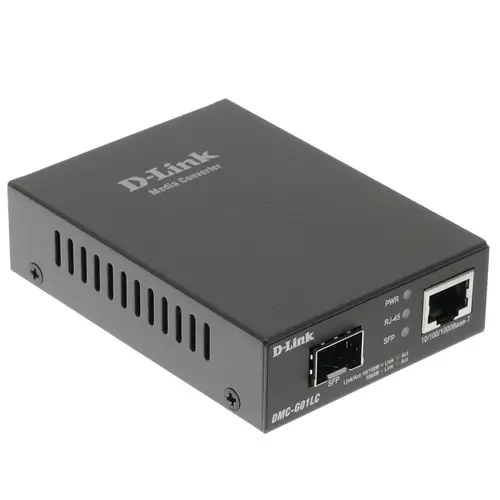 

Медиаконвертер D-Link DMC-G01LC/C1A, Черный