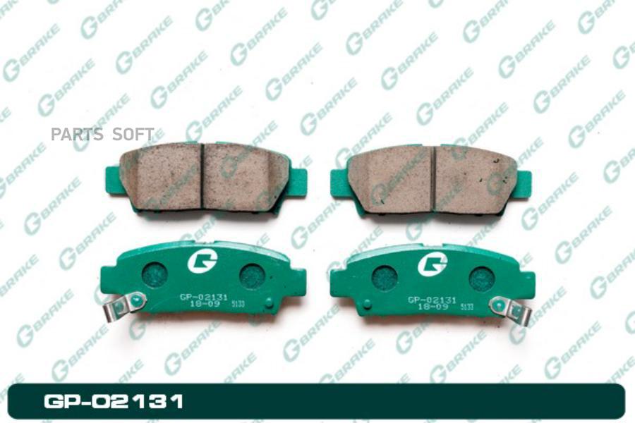 

Тормозные колодки GBRAKE GP02131