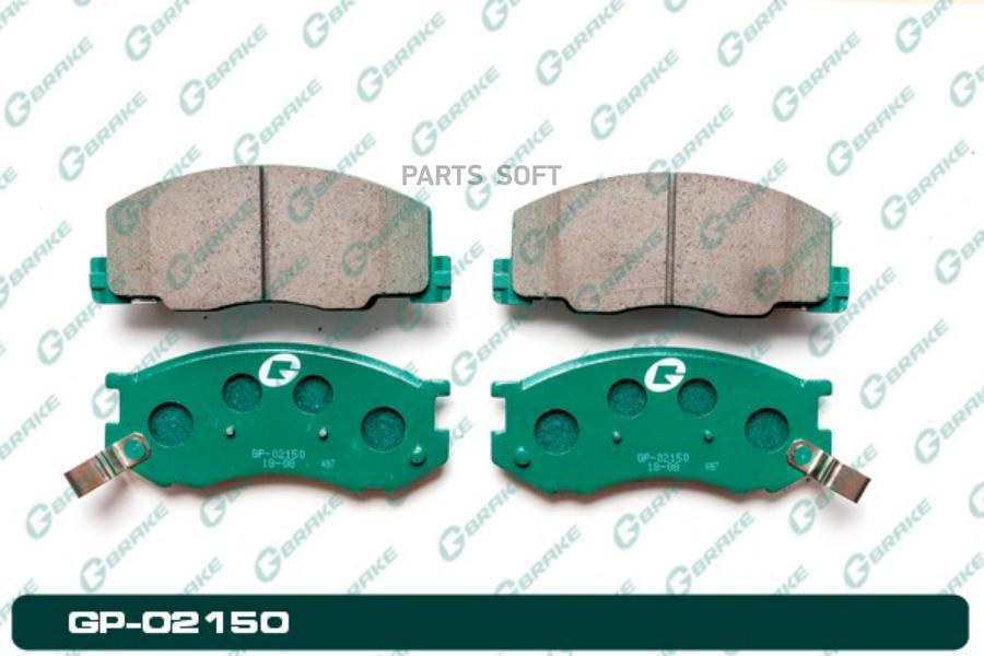 

Тормозные колодки GBRAKE GP02150