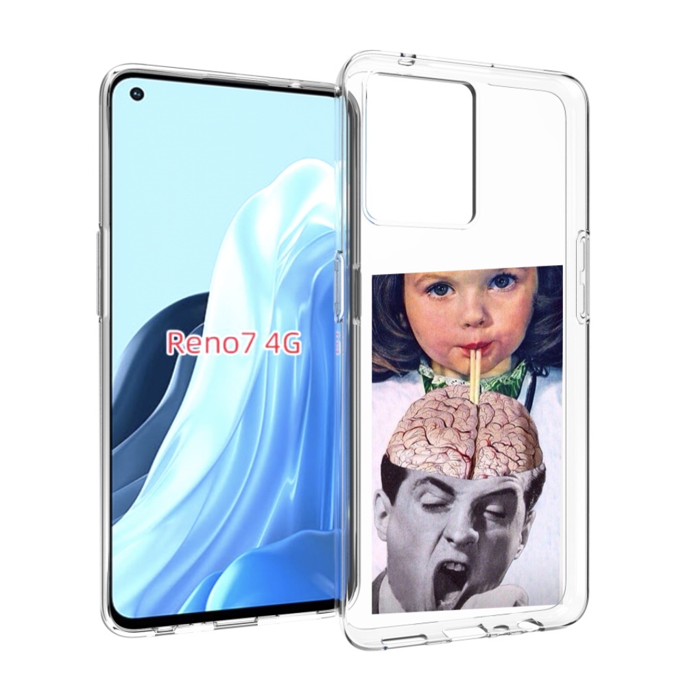 

Чехол MyPads на-здоровье для OPPO RENO 7 4G, Прозрачный, Tocco