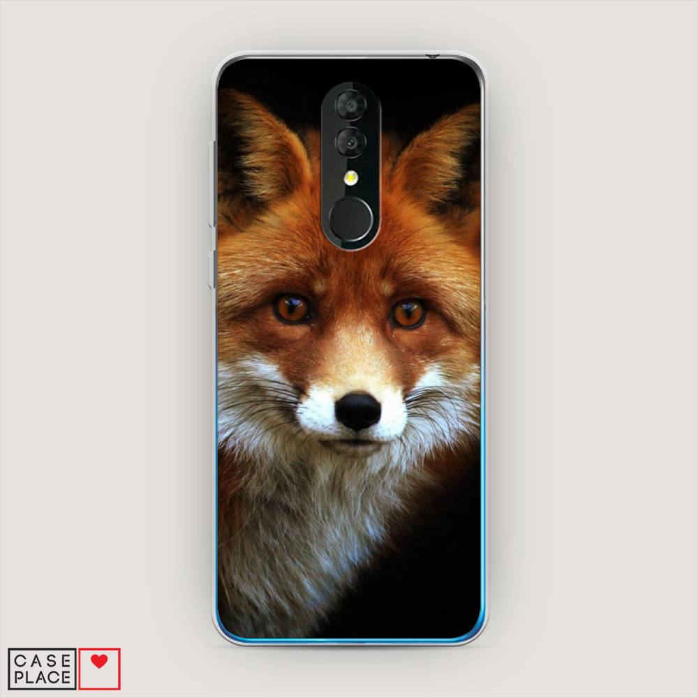 

Чехол на Alcatel 3 5053Y (2019) "Лиса 2", Оранжевый;черный;серый, 170550-1