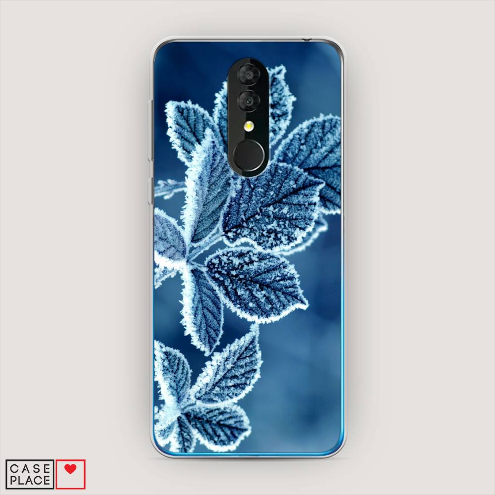 

Чехол на Alcatel 3 5053Y (2019) "Зима 6", Голубой;белый, 170550-2