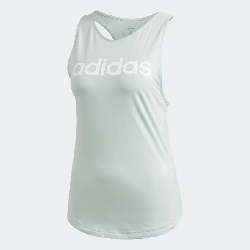 Майка женская Adidas Essentials Linear Tank Top FM6360 бирюзовая XS