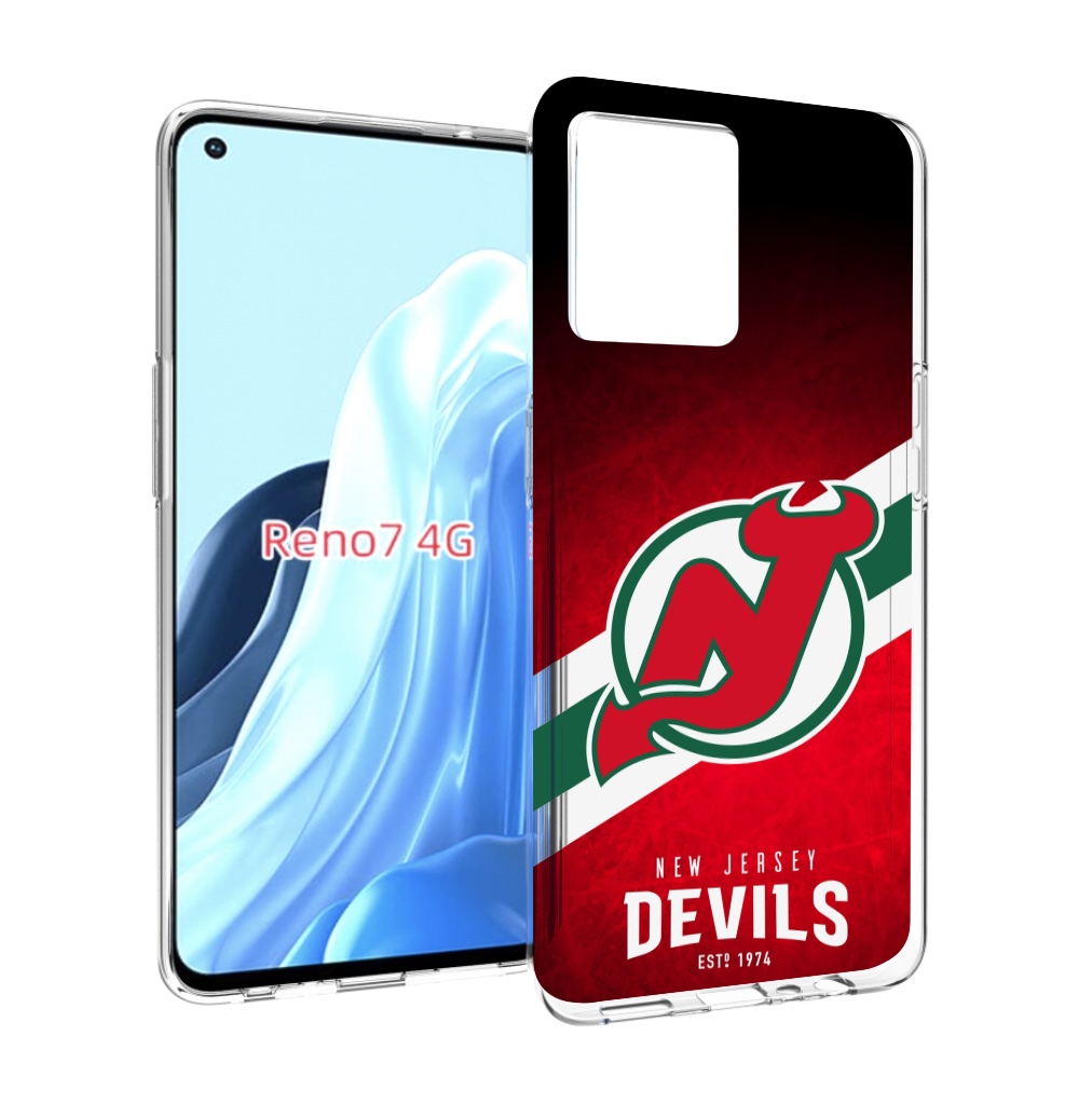 

Чехол MyPads нью джерси девилз для OPPO RENO 7 4G, Прозрачный, Tocco