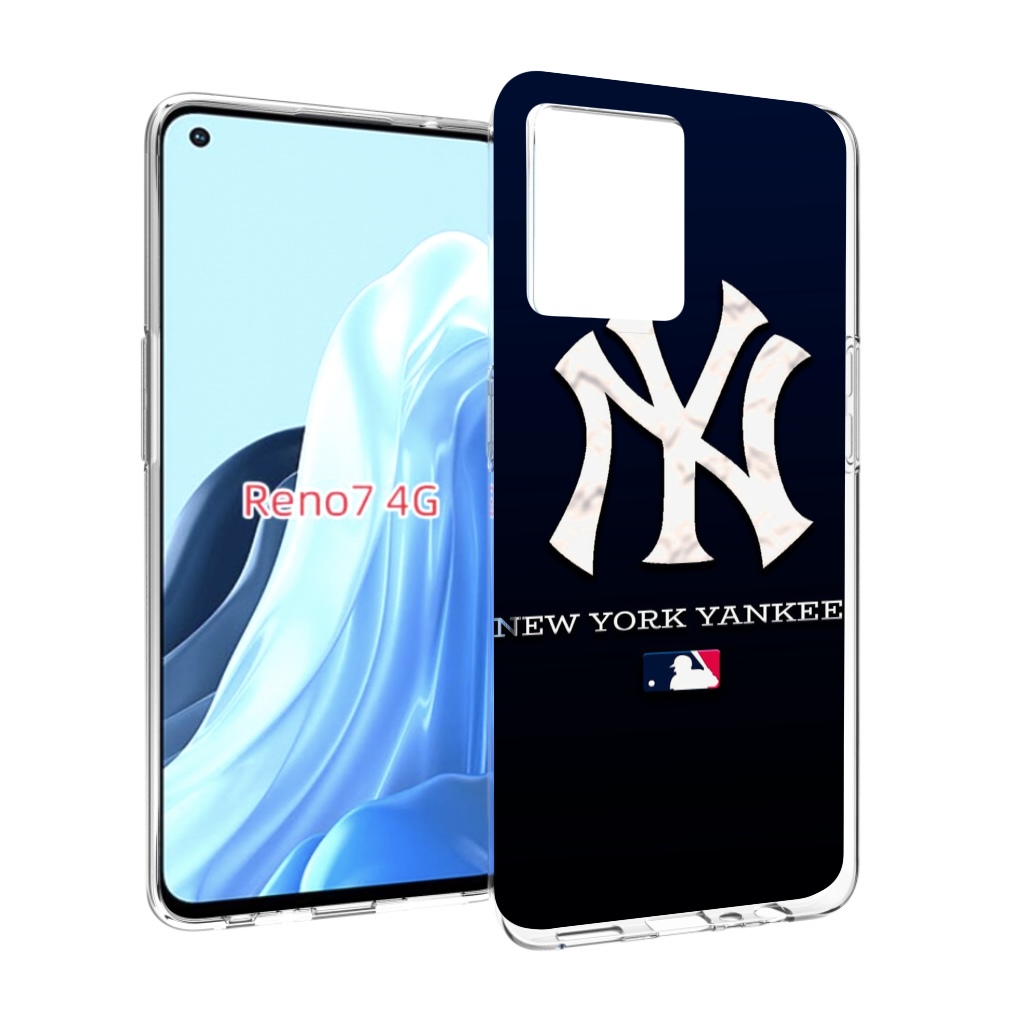 

Чехол MyPads нью оирк янкис беисбол для OPPO RENO 7 4G, Прозрачный, Tocco