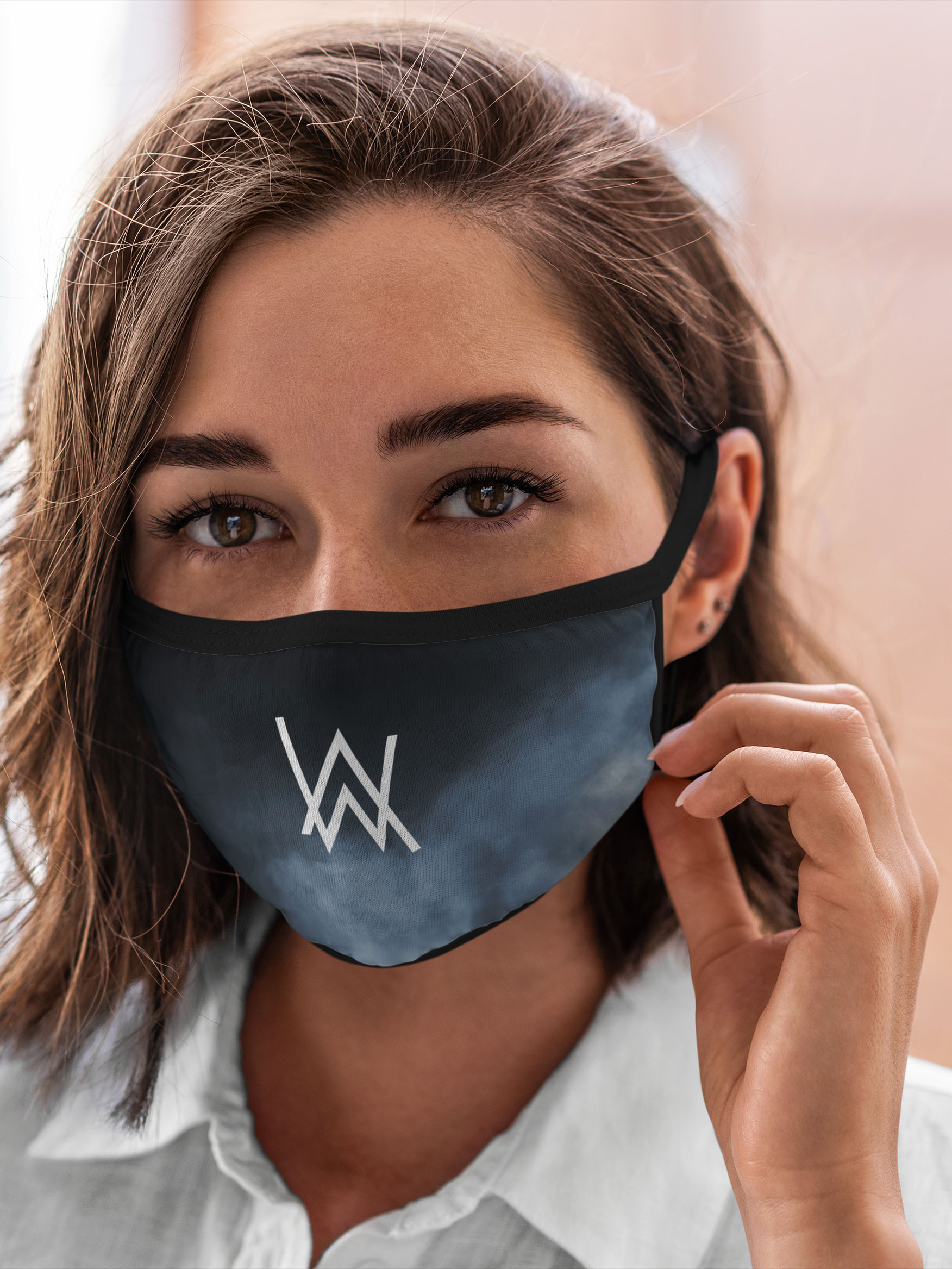 

Многоразовая маска унисекс Burnettie Клубная Alan Walker, Разноцветный, Клубная Alan Walker
