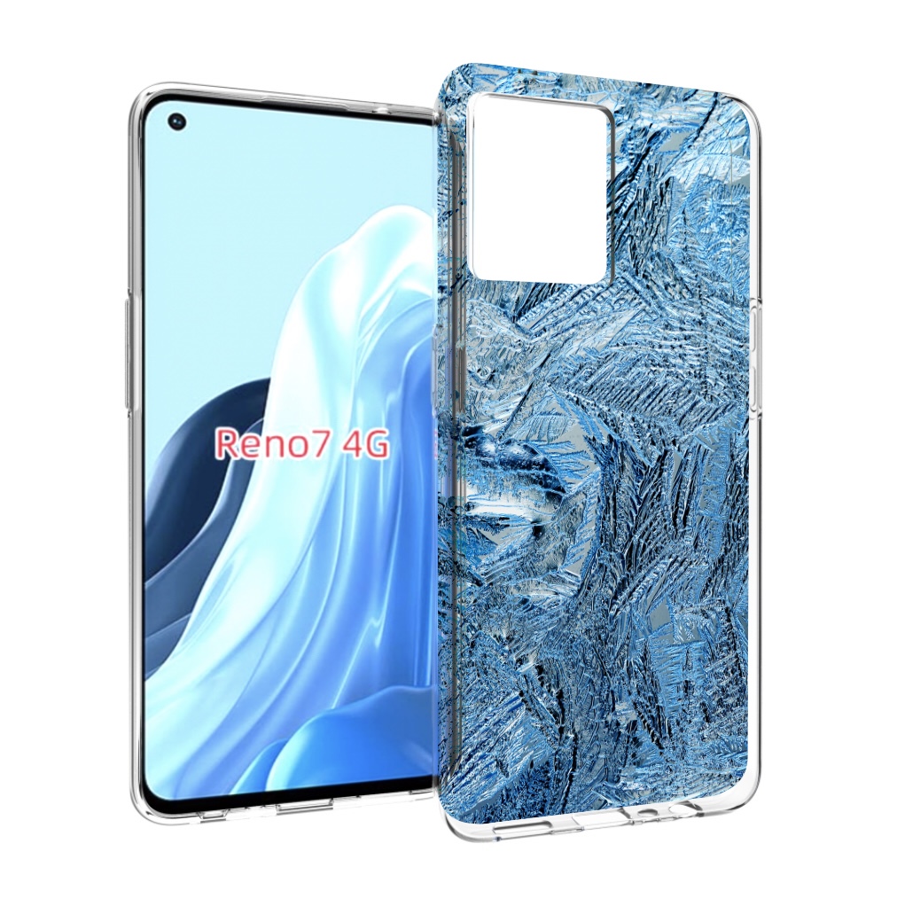 

Чехол MyPads обледенение для OPPO RENO 7 4G, Прозрачный, Tocco