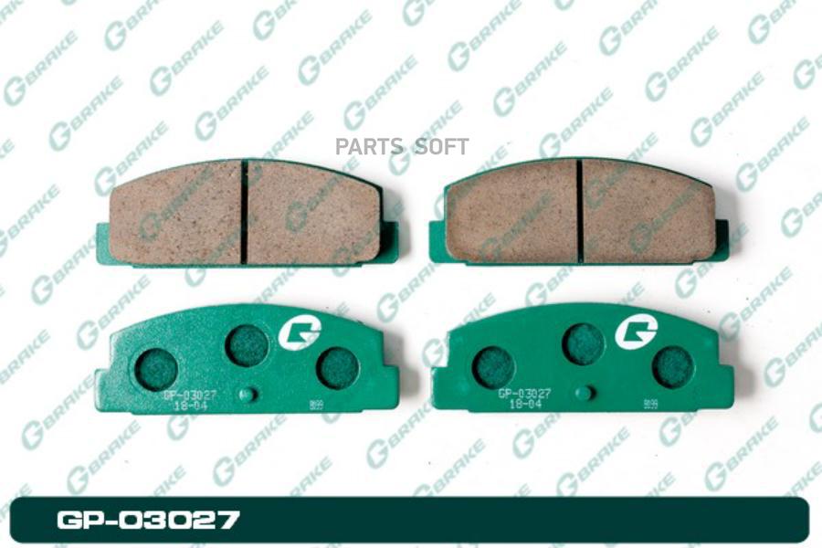 

Тормозные колодки GBRAKE GP03027