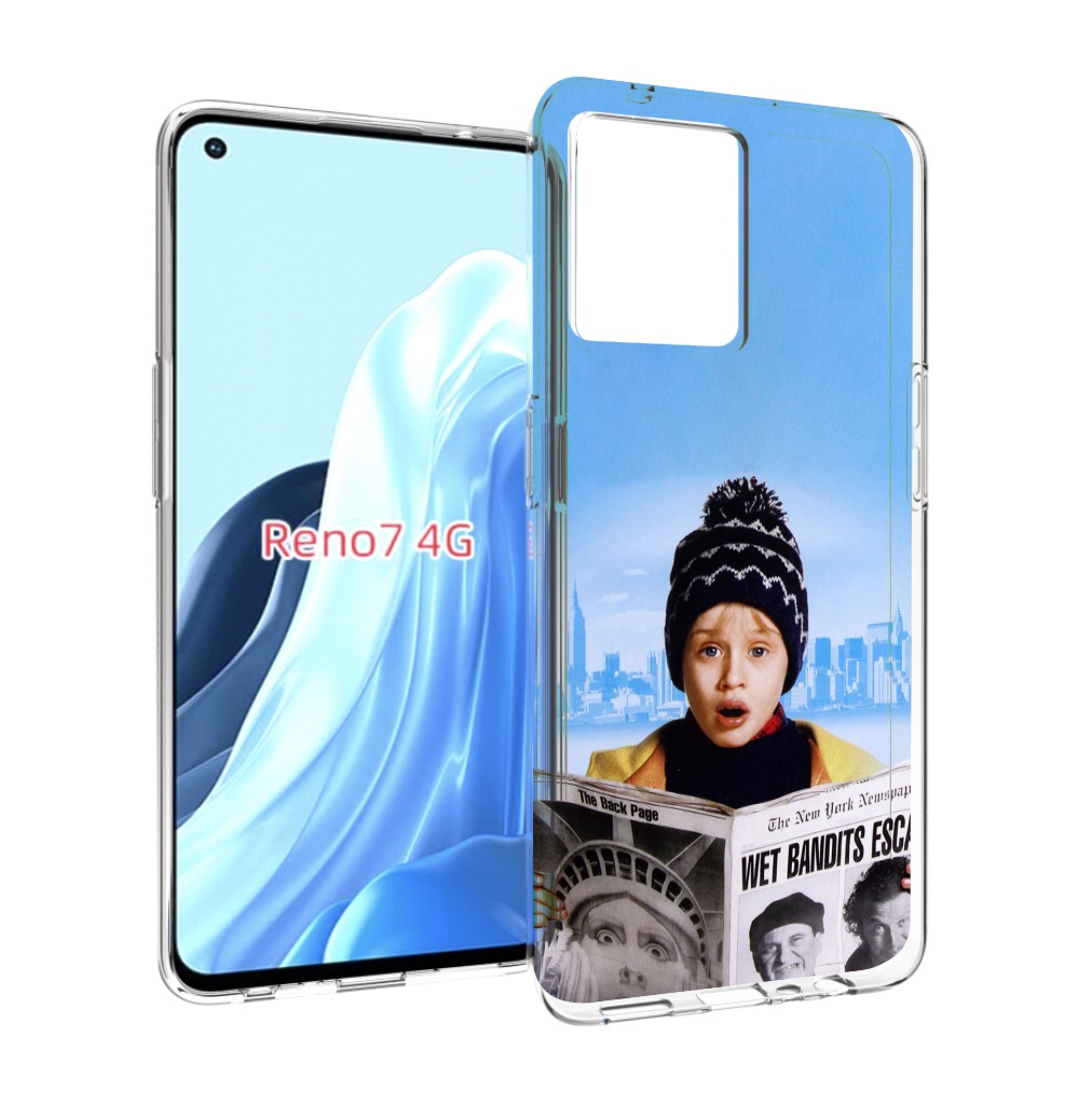 

Чехол MyPads один-дома-детский для OPPO RENO 7 4G, Прозрачный, Tocco