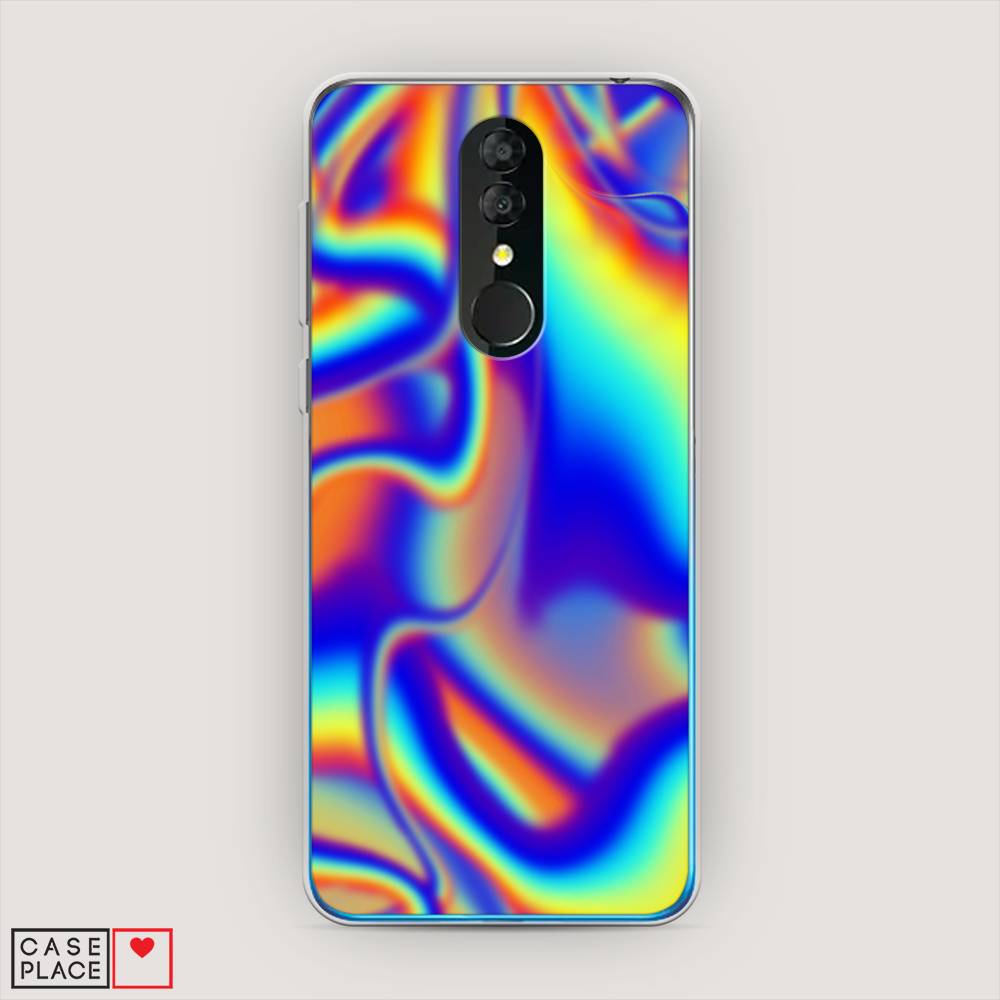 

Чехол на Alcatel 3 5053Y (2019) "Яркая голограмма", Разноцветный, 170550-3