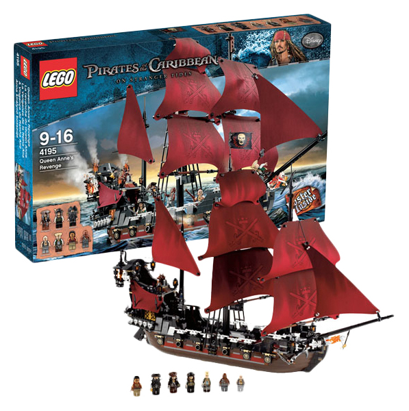 фото Конструктор lego pirates of the caribbean 4195 месть королевы анны