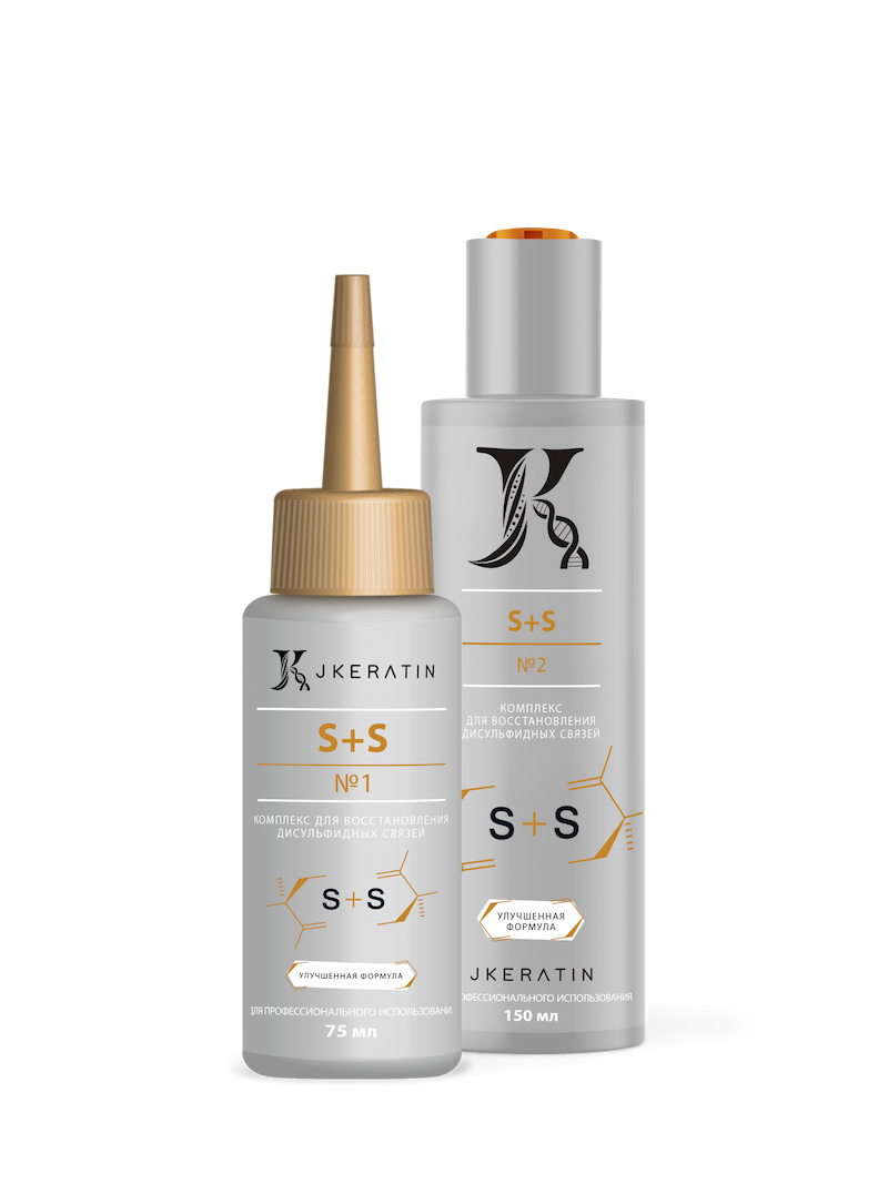 Комплекс JKeratin S+S для восстановления дисульфидных связей 75+150 мл.