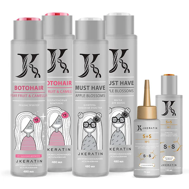

Комплект JKeratin Ботопластика с комплексом S+S 480 мл