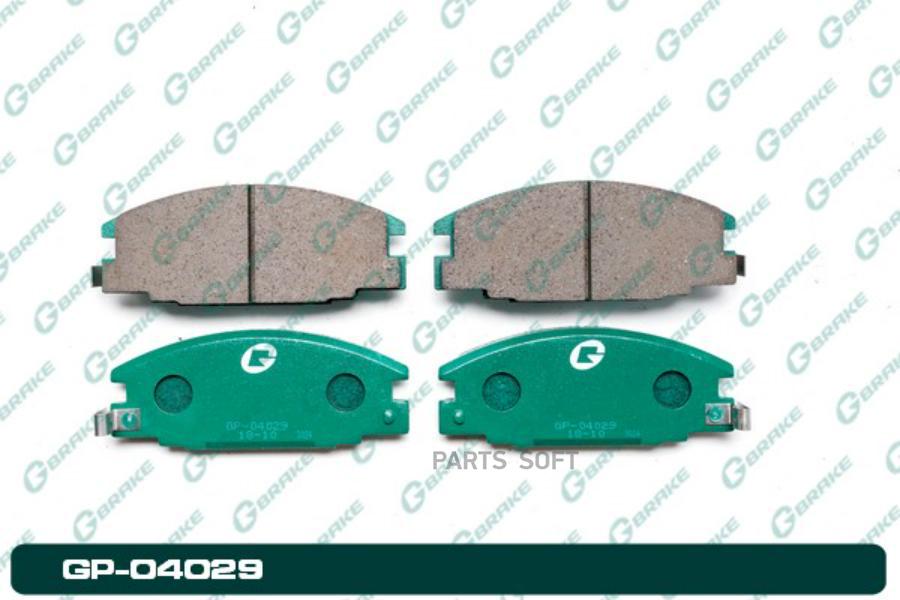 

Тормозные колодки GBRAKE GP04029