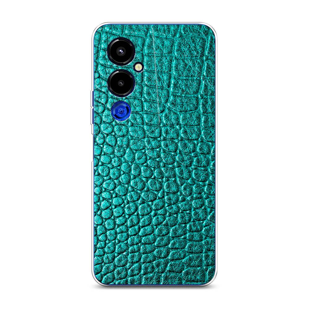 

Чехол Awog "Бирюзовая змея" на Tecno Pova 4 pro / Техно Пова 4 Про