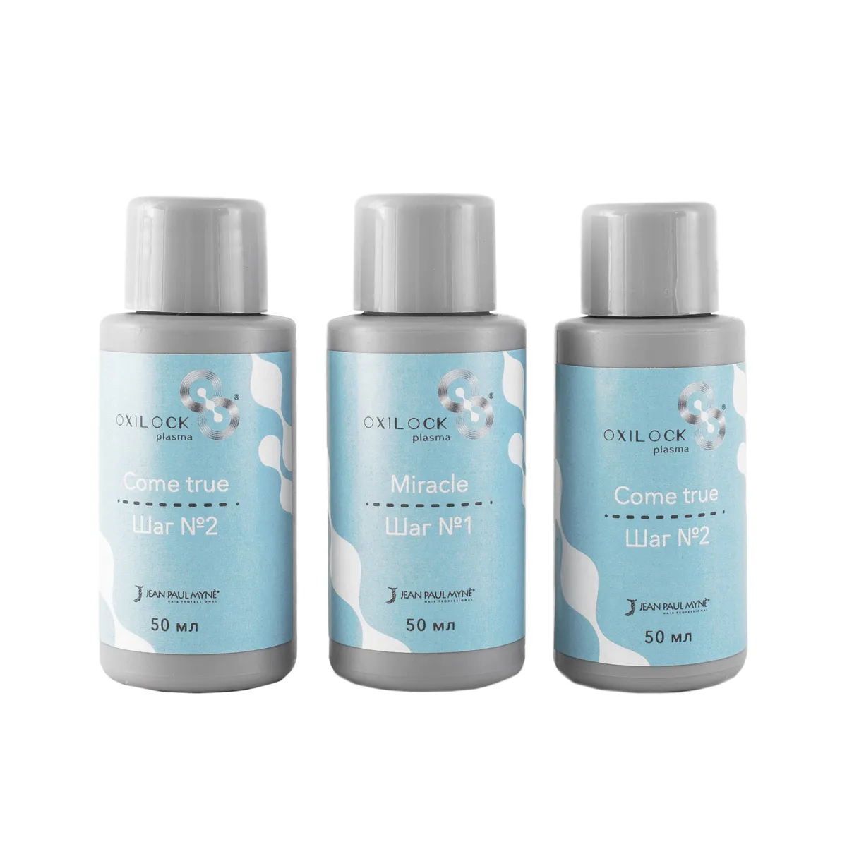 

Комплекс для восстановления волос Jean Paul Myne Oxilock Plasma Miracle Come True 3х50 мл