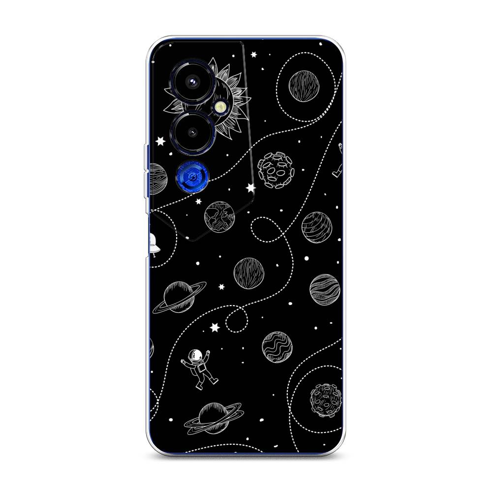 

Чехол Awog на Tecno Pova 4 pro / Техно Пова 4 Про "В невесомости", Бежевый