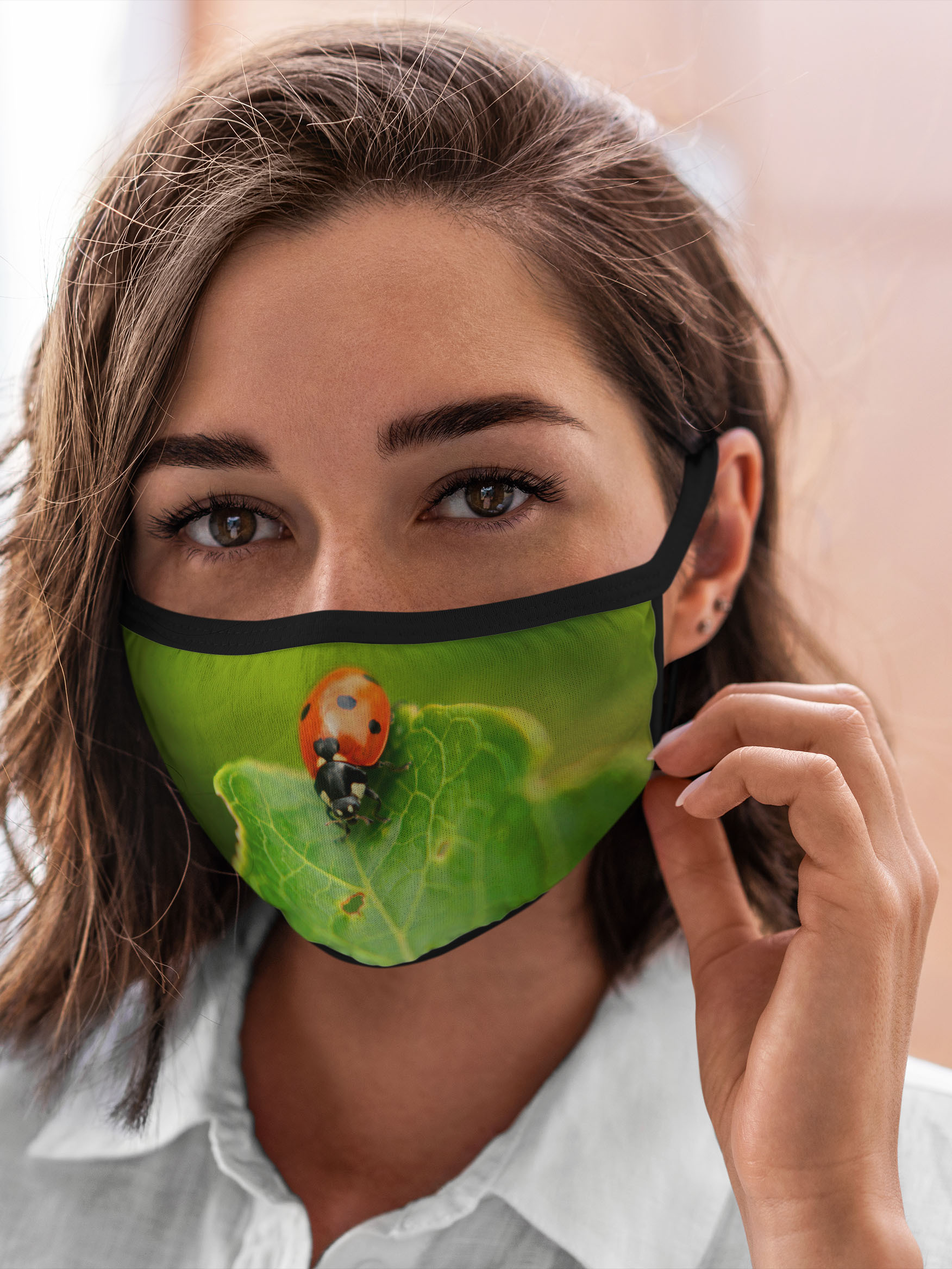 

Многоразовая маска унисекс Burnettie Божья Коровка, Разноцветный, Божья Коровка