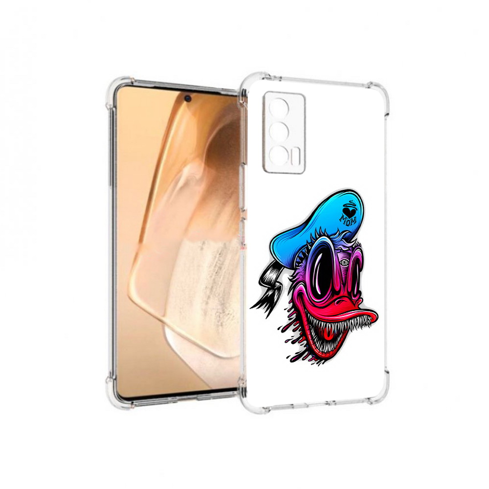 

Чехол MyPads Tocco для Vivo iQOO Neo 5 Дональд (PT226960.398.71), Прозрачный, Tocco