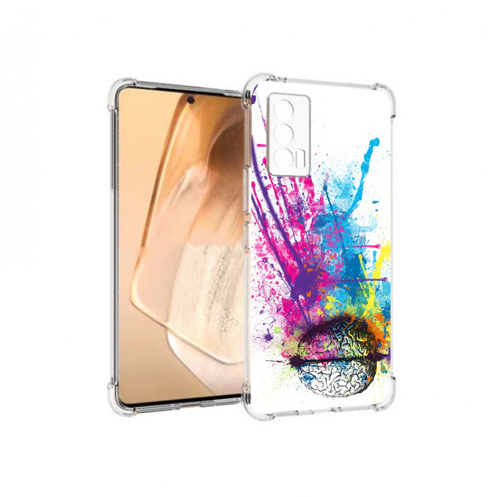 

Чехол MyPads Tocco для Vivo iQOO Neo 5 яркий красочный мозг (PT226960.398.710), Прозрачный, Tocco