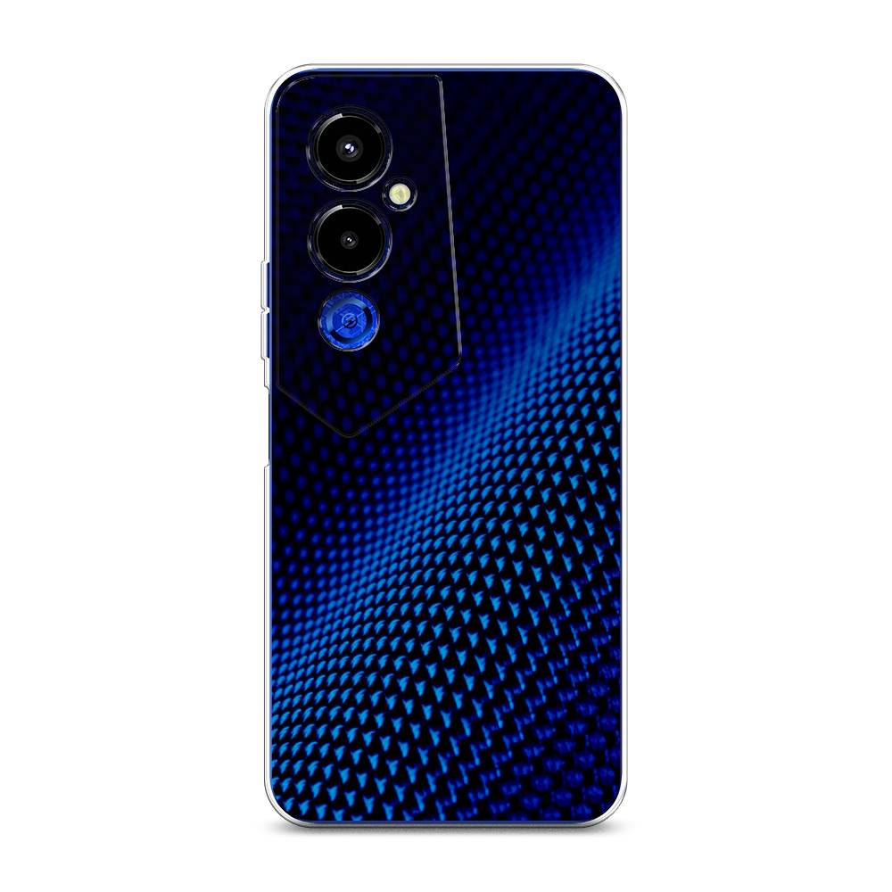

Чехол Awog на Tecno Pova 4 pro / Техно Пова 4 Про "Синий карбон", Черный;синий