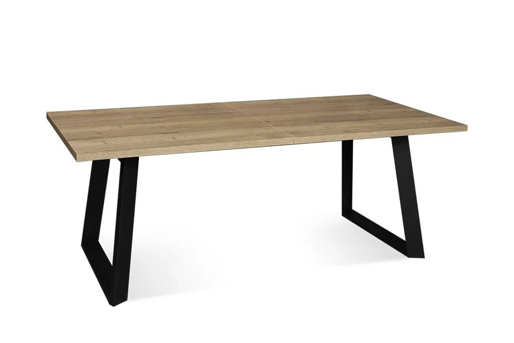 

Стол BERNER 200 WHITE WOOD BK