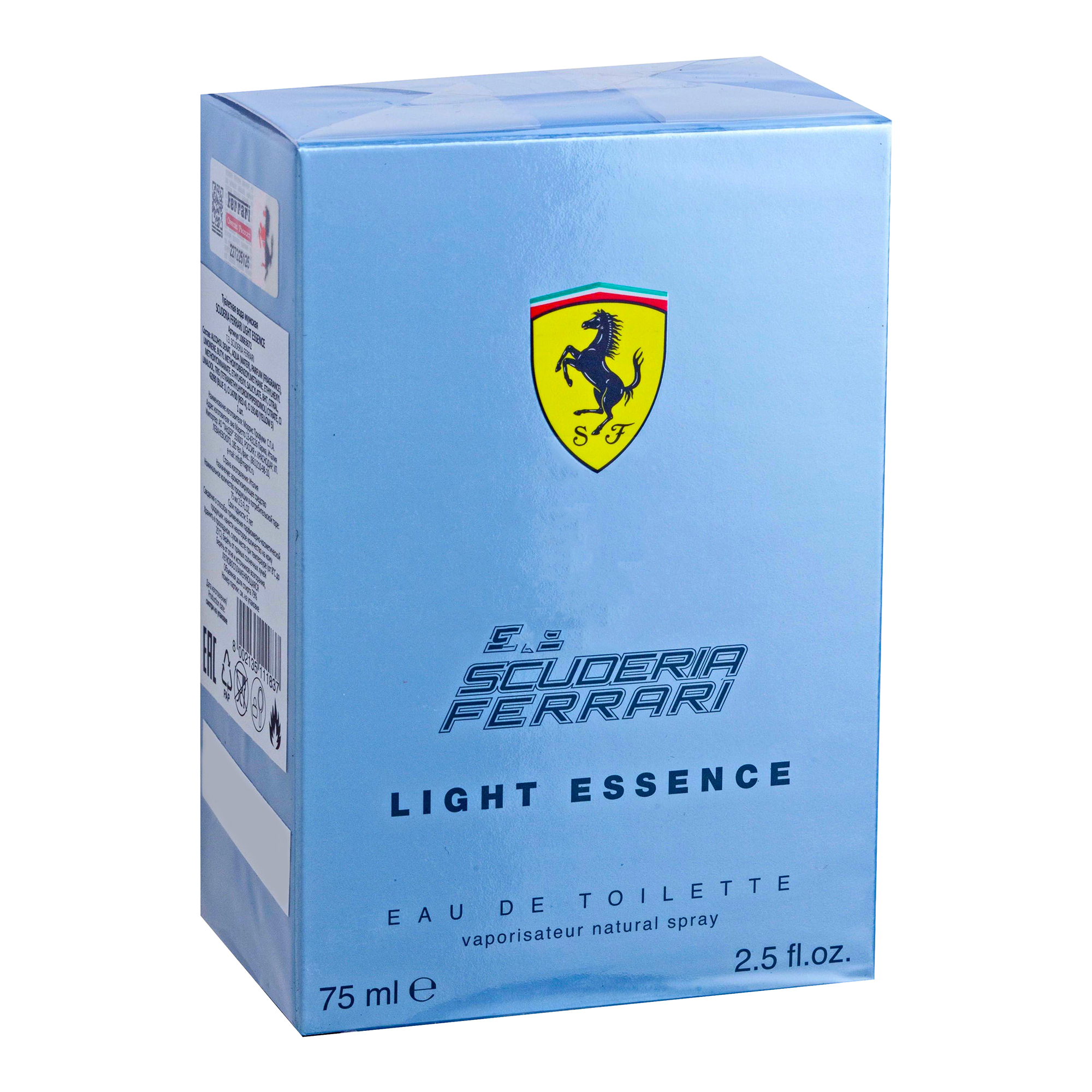 

Туалетная вода Ferrari Light Essence мужская 75 мл, Scuderia Light Essence Man 75 мл