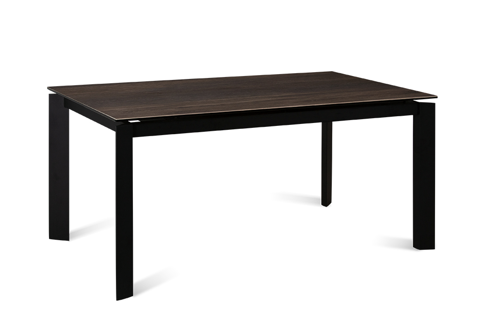 

Стол NEVADA 160 DARK OAK CER BK