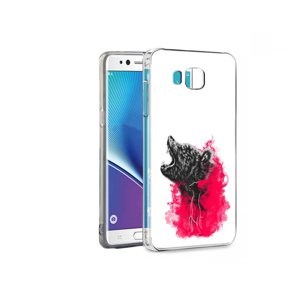 

Чехол MyPads Tocco для Samsung Galaxy Note 7 медведь в дымке (PT40045.522.463), Прозрачный, Tocco