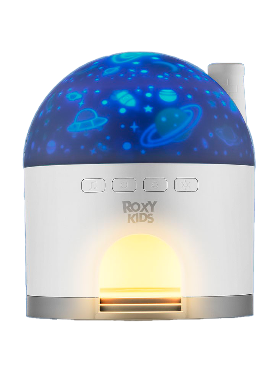 Ночник-проектор Roxy Kids Снежный домик, USB TYPE-C, с аккумулятором roxy kids силиконовый ночник cosmocat