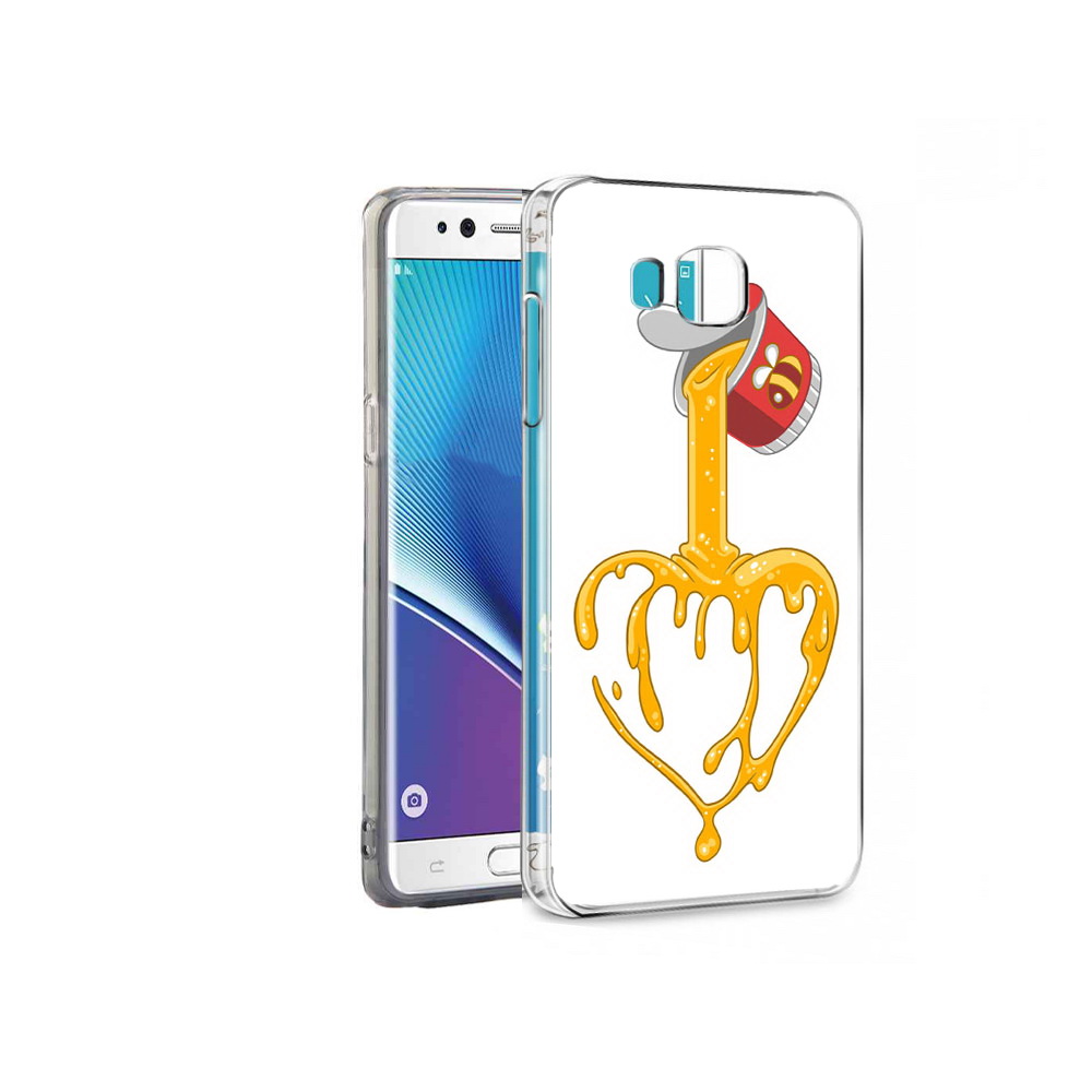 

Чехол MyPads Tocco для Samsung Galaxy Note 7 медовое сердце (PT40045.522.471), Прозрачный, Tocco