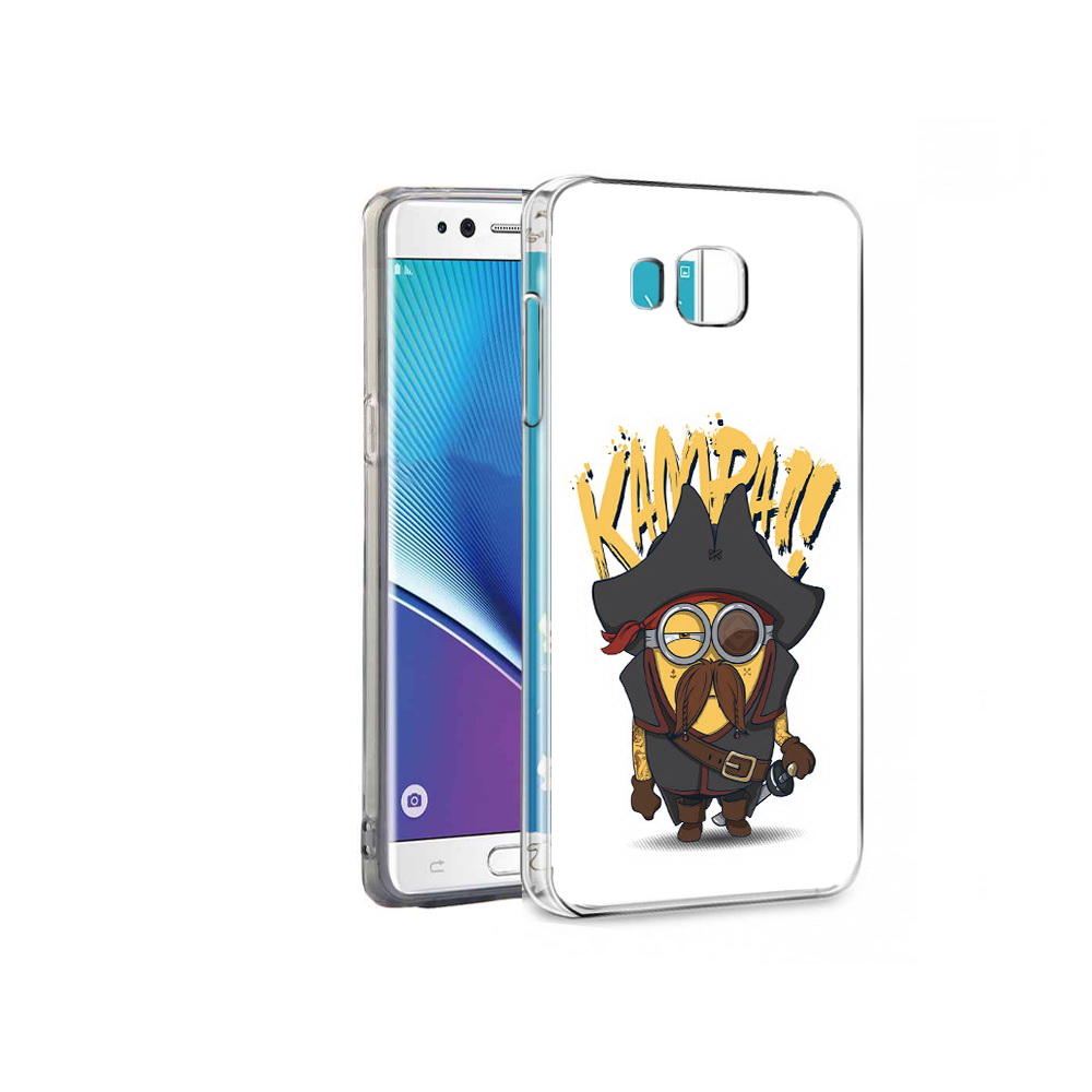 

Чехол MyPads Tocco для Samsung Galaxy Note 7 миньон пират (PT40045.522.476), Прозрачный, Tocco