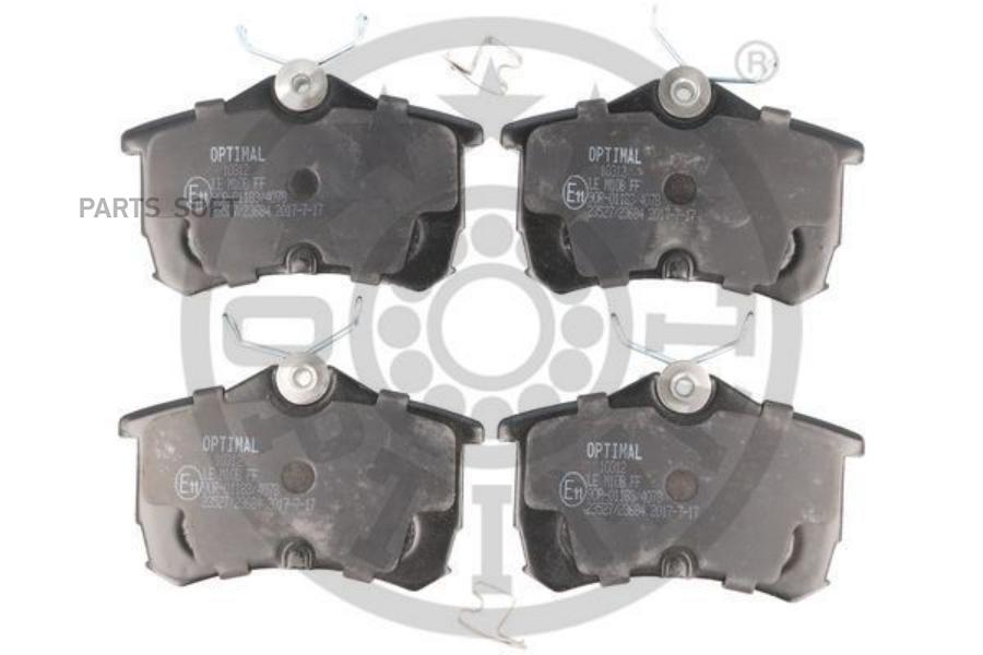 

Колодки Тормозные Дисковые Комплект Honda: Accord Vi (Ch Ck Cg) Accord Vi Hatchback (Ch Cl