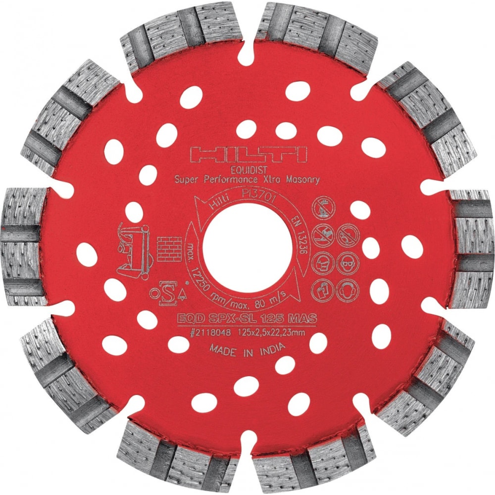 

Hilti Отрезной диск EQD SPX-SL125 2 Кирпич 2118048