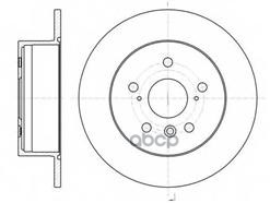 Диск Тормозной Задний Lexus Es (Sv40) 2006-2012 Toyota Camry V40 2006-2011 Toyota Camry V5