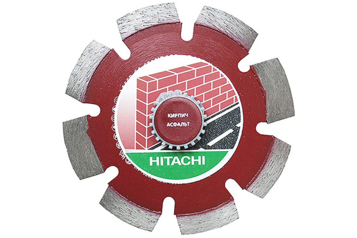 

HITACHI Диск алмазный Hitachi кирпрч, асфальт O 180x22,2 CA18030000