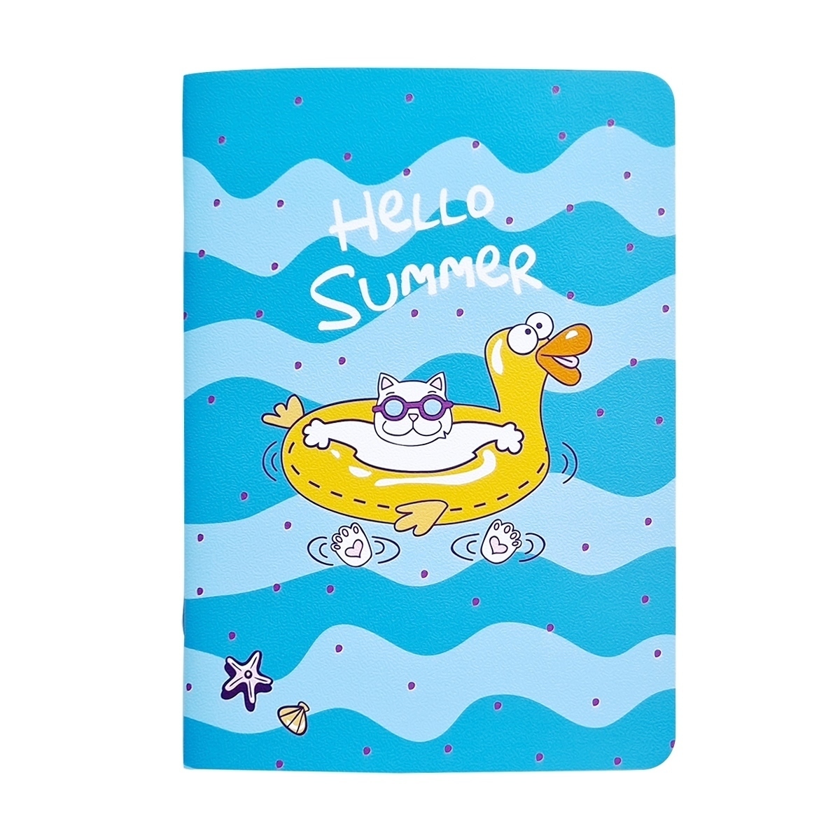 

Тетрадь школьная Be Smart Hello summer клетка 24 листа A5 1 шт, Hello summer