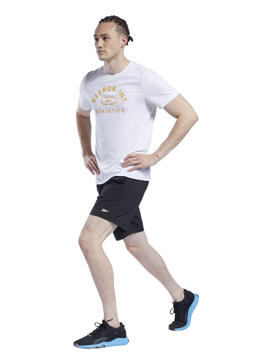 

Спортивные шорты унисекс Reebok RE542E0TL черные 2XL, Черный, RE542E0TL