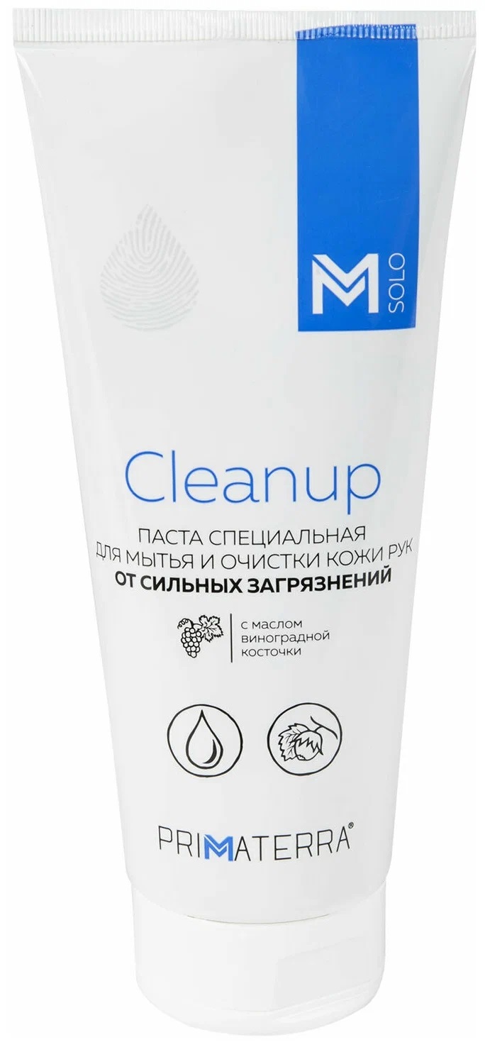 

Паста для очистки рук Cleanup, 200мл, M SOLO