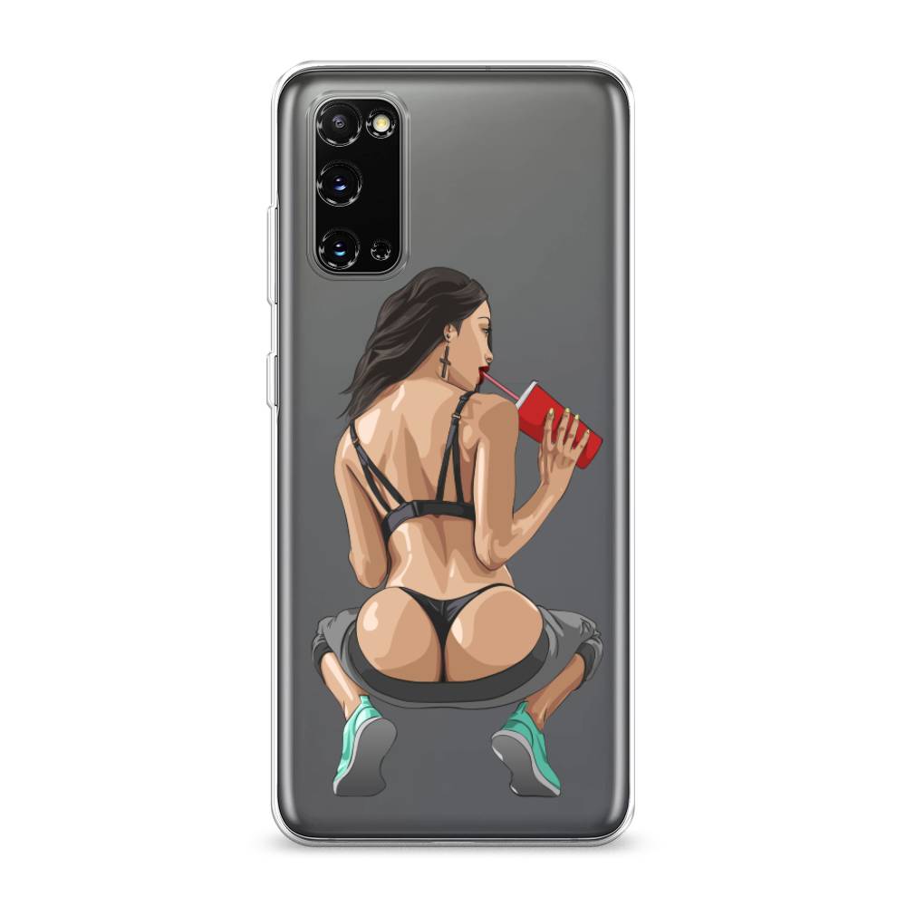 

Чехол на Samsung Galaxy S20 "Сочные булочки", Бежевый;красный;черный, 29250-6