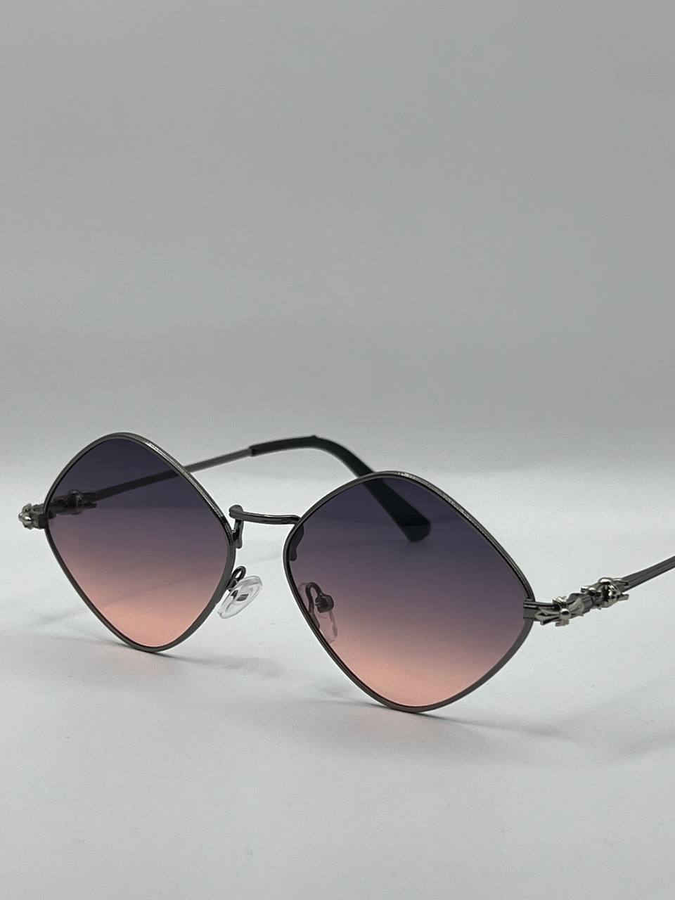 Солнцезащитные очки женские SunGold Ромб2, розовые/фиолетовые