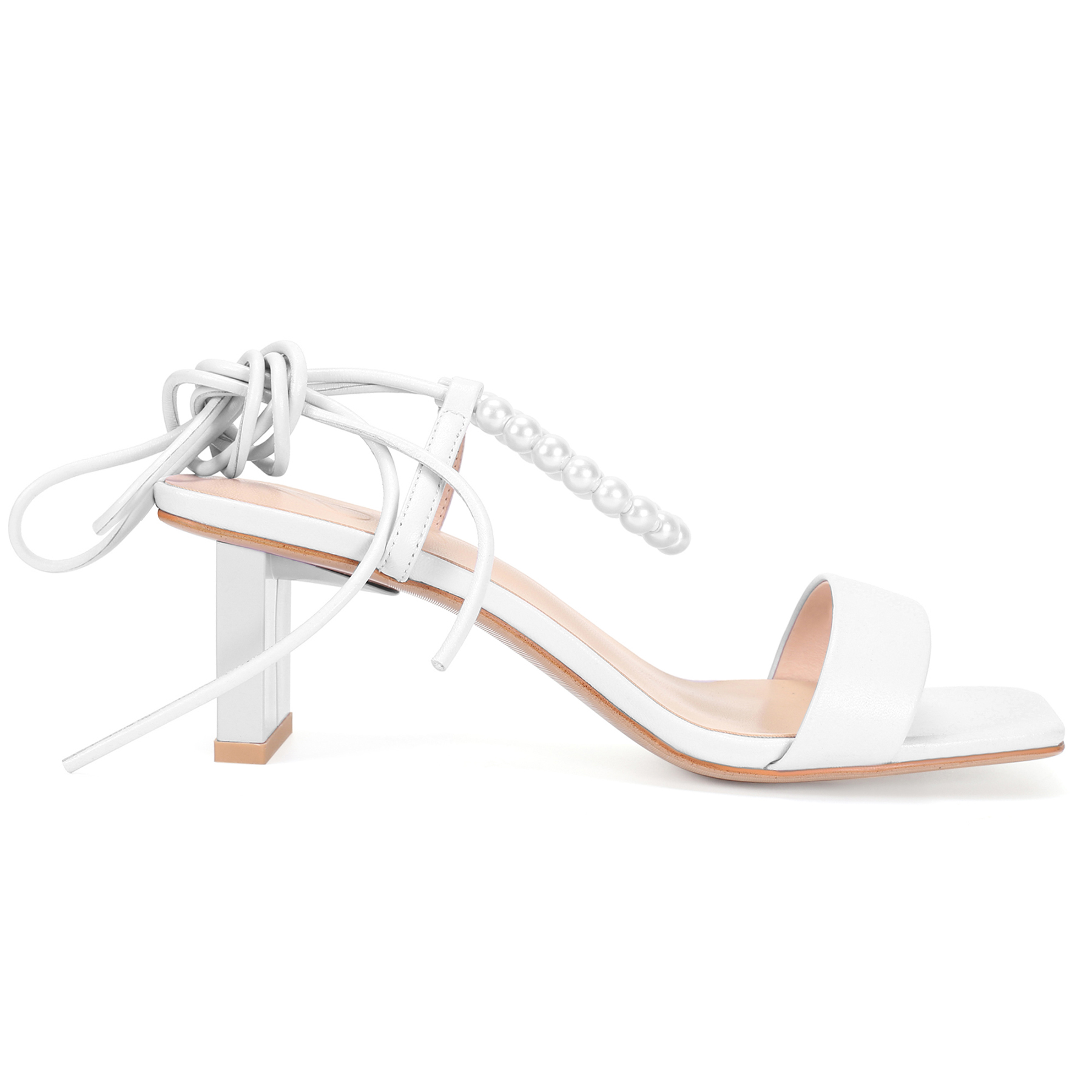 

Босоножки женские Portal PRL1094-01-white-22L белые 39 RU, PRL1094-01-white-22L