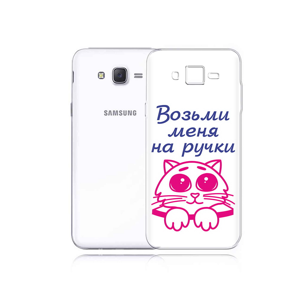 

Чехол MyPads Tocco для Samsung Galaxy J5 мяу (PT29188.586.491), Прозрачный, Tocco