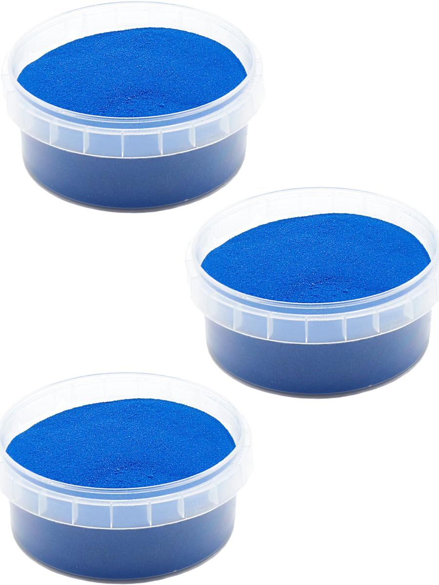 Модельный песок STUFF PRO для миниатюр синий, 3 шт