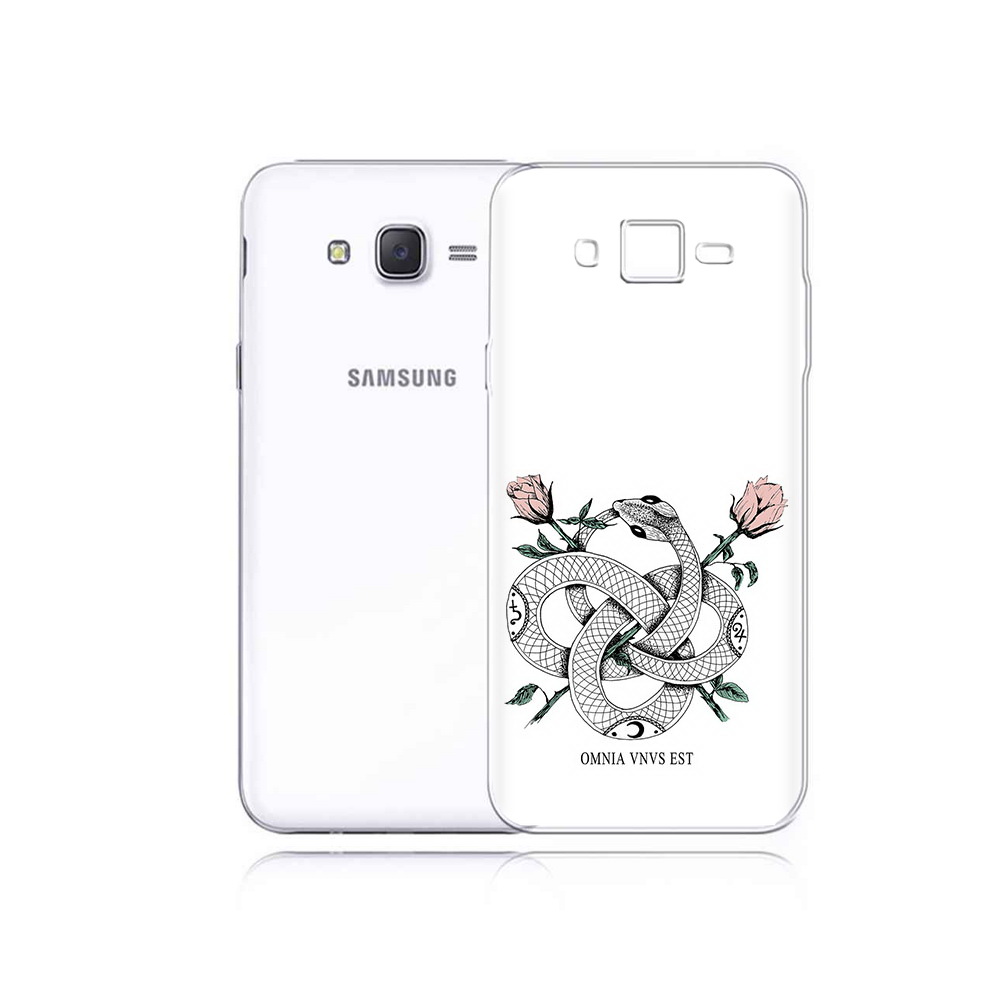 

Чехол MyPads Tocco для Samsung Galaxy J5 нарисованная змея абстракция (PT29188.586.502), Прозрачный, Tocco