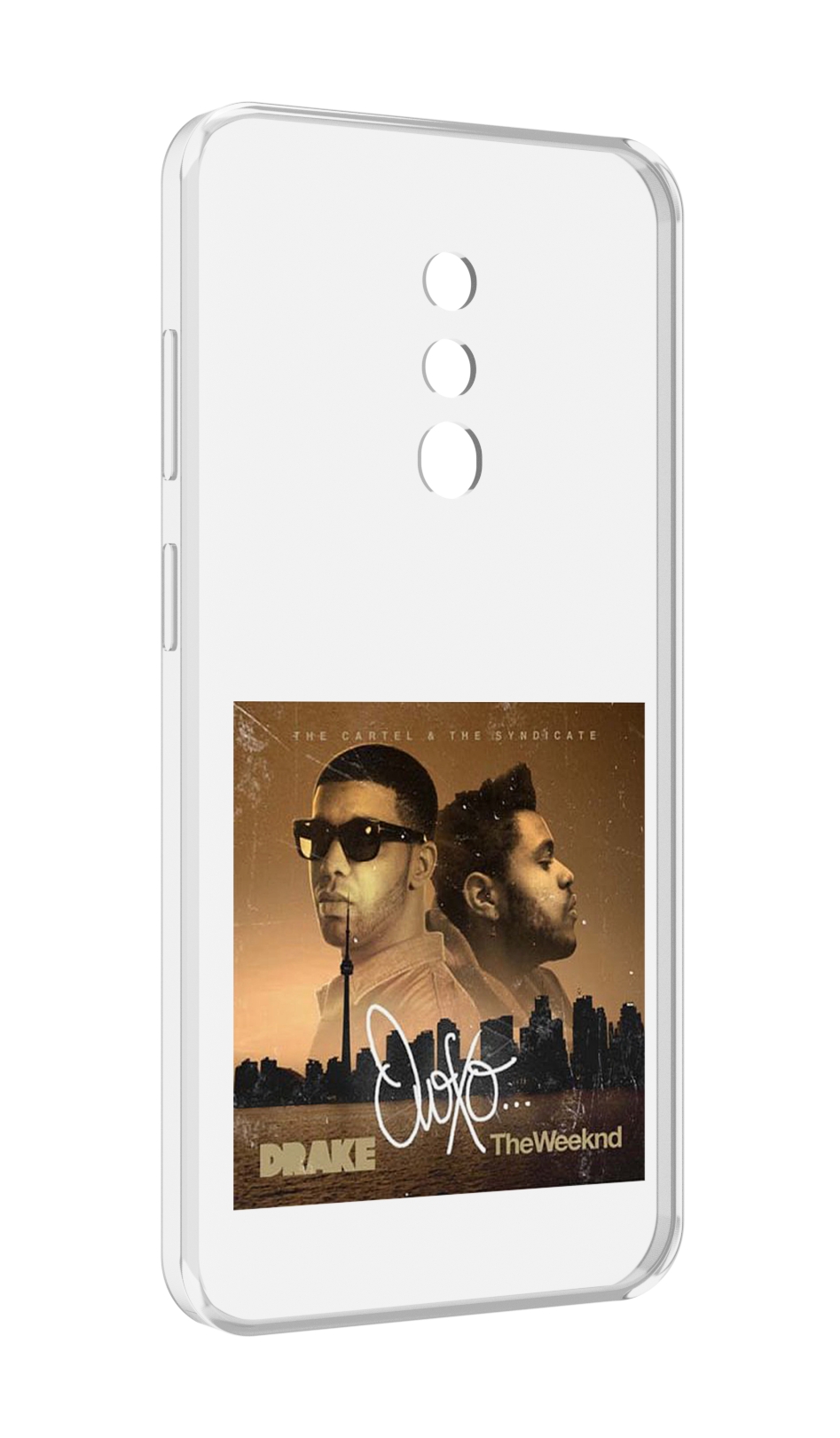 

Чехол MyPads Drake & The Weeknd - OVOXO для Blackview BV5200, Прозрачный, Tocco